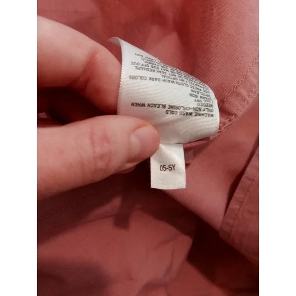 Uniqlo Oxford Button Down Crisp 100% Cotton Size M Pink/Light Brick. Excellent - Picture 10 of 10